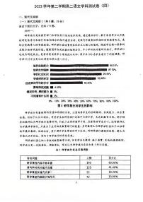 浙江省杭州市學軍中學2023-2024學年高二下學期5月月考語文試題
