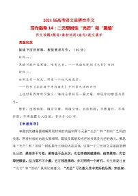 【写作指导】14:二元思辨性“光芒”和“黑暗” (2024高考语文作文备考)(讲义)