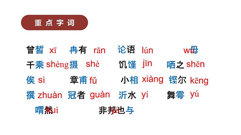 《子路、曾皙、冉有、公西华侍坐》课件7第8页