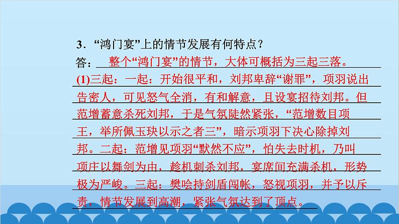 统编版高中语文必修下册 3 鸿门宴课件第8页