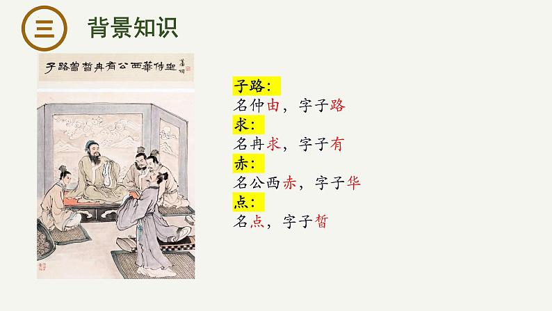 1.1《子路、曾皙、冉有、公西华侍坐》课件-2023-2024学年高一下学期语文大单元教学同步备课课件(统编版必修下册)05