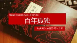 统编版高中语文选择性选择性必修上册11.《百年孤独（节选）》课件