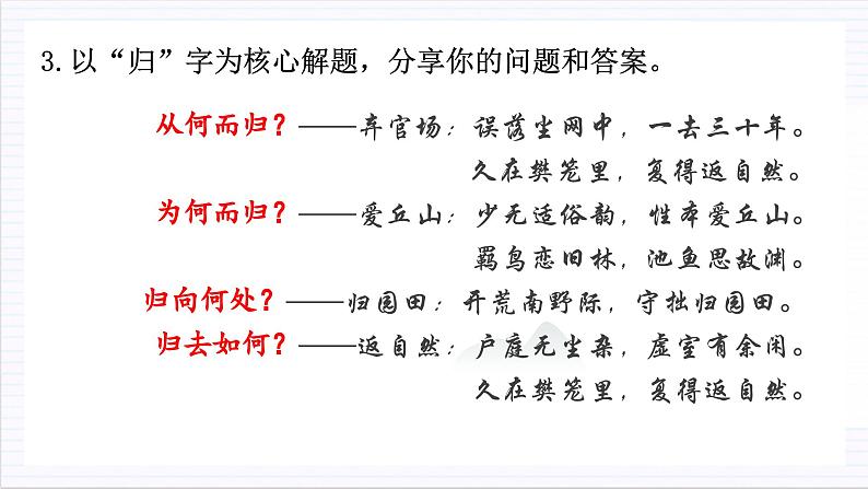 人教统编版高中语文必修上册7.2《归园田居(其一)》课件+教案+导学案+分层作业+素材05