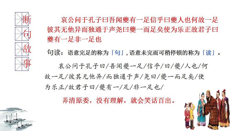 新高考语文二轮复习讲测练课件专题15 文言文断句新题型03