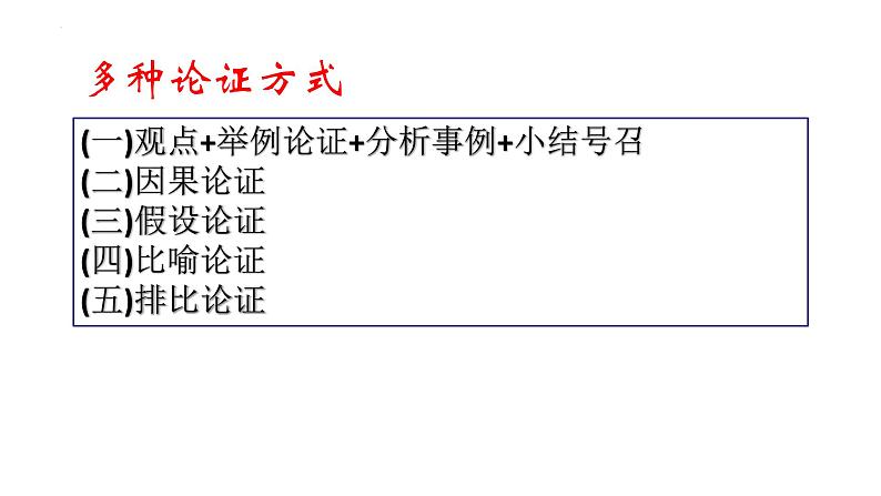 专题05 段落写作-2025年高考语文议论文写作万能模板课件PPT第3页