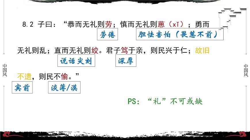 8《論語·泰伯篇第八》-【整本書閱讀】《論語》1-13篇逐條講解 課件PPT第4頁