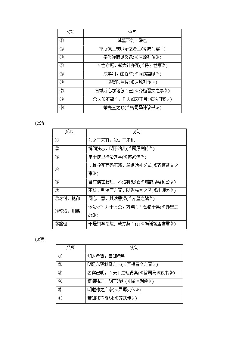 2025届高三语文之文言文复习17:《老子》四章 《五石之瓠》 学案第3页