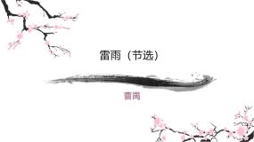 高中语文人教统编版必修 下册5 雷雨（节选）背景图课件ppt