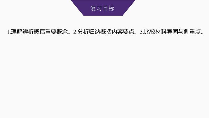 2025届高中语文一轮复习课件39 信息的筛选整合与比较(常规考法)(共60张ppt)第2页