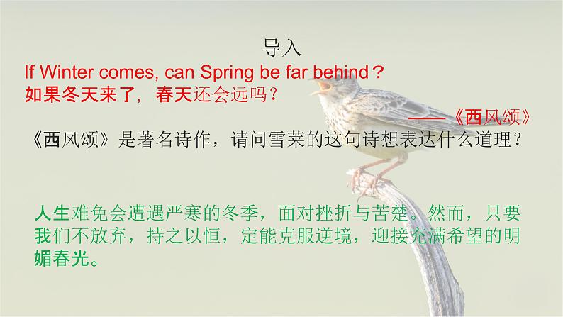 2.4致云雀-2024-2025学年高一语文优质教学课件(统编版必修上册)01
