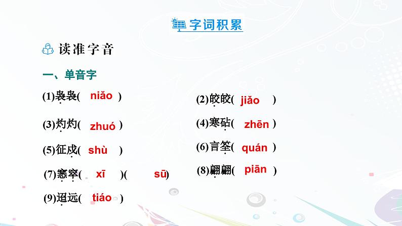 课件:部编版高中语文必修下 第9课 说“木叶”03