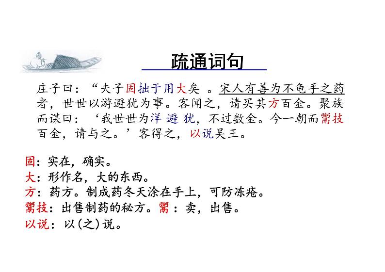 《五石之瓠》 高二语文大单元教学课件(统编版选择性必修上册)第7页
