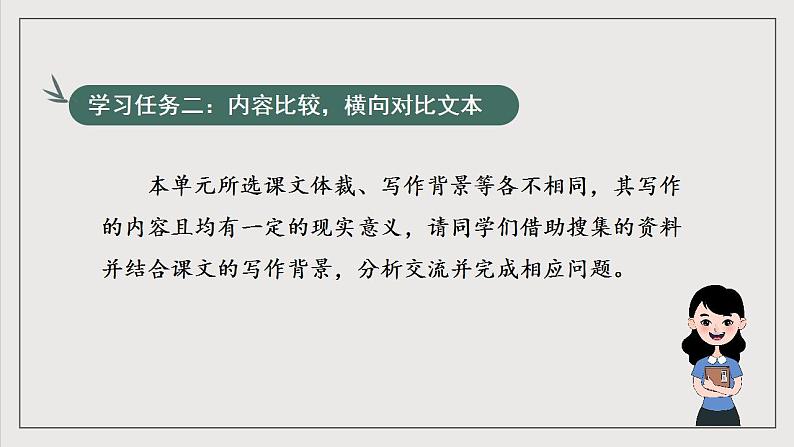 人教统编版高中语文选择性必修中册 专题阅读《横向比较,明确红色革命传统》课件08