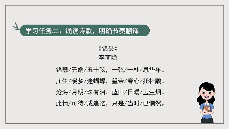 人教统编版高中语文选择性必修中册《锦瑟》(教学课件)第7页