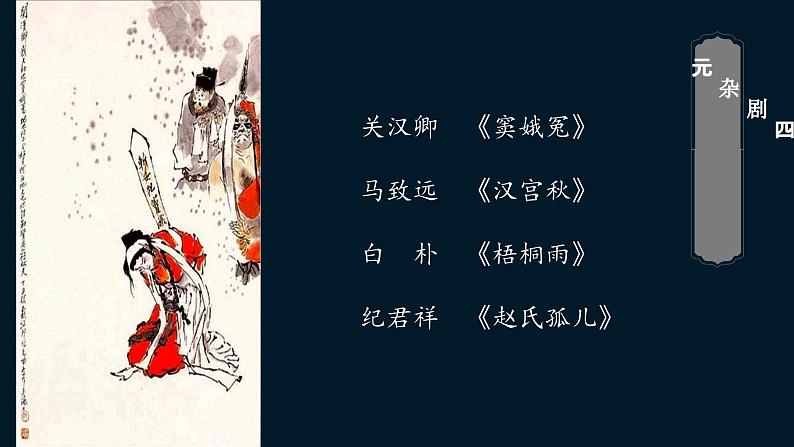 人教统编版必修下册4窦娥冤(节选)ppt课件第5页