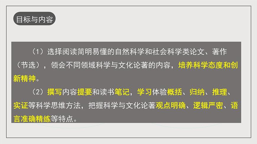 人教統(tǒng)編版高中語(yǔ)文選擇性必修下冊(cè)第四單元（單元解讀課件）第3頁(yè)