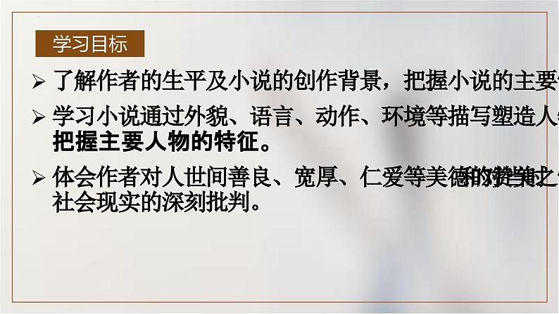 人教统编版选择性必修上册8大卫·科波菲尔(节选)课件第3页