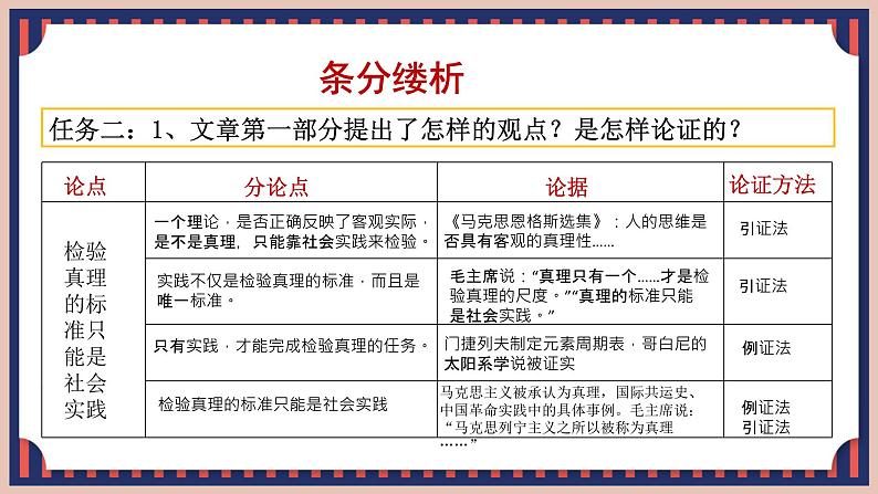 人教统编版选择性必修中册3实践是检验真理的唯一标准ppt课件08