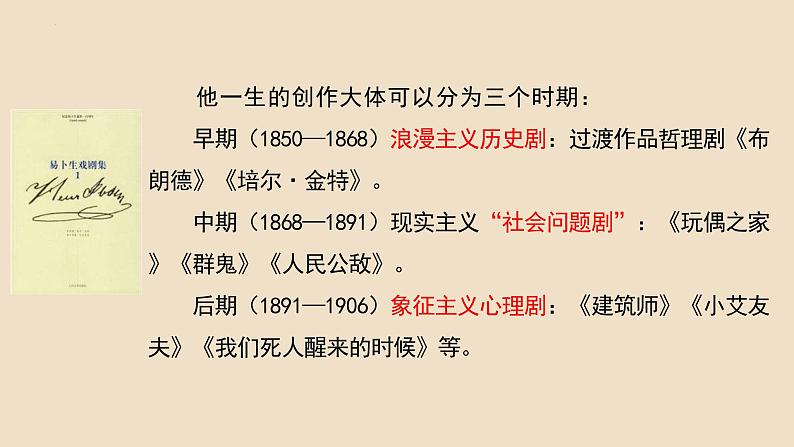 人教统编版高中语文选择性必修中册12玩偶之家精品课件第6页