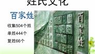 高中语文人教版 (新课标)必修二姓氏源流与文化寻根评课课件ppt
