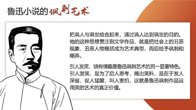 高中语文人教统编版选择性必修下册2.1.1《阿Q正传(节选)》精品课件第4页