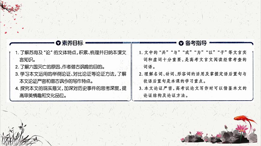 人教統(tǒng)編版高中語(yǔ)文必修 下冊(cè) 8-16*《六國(guó)論》課文簡(jiǎn)析 課件第2頁(yè)
