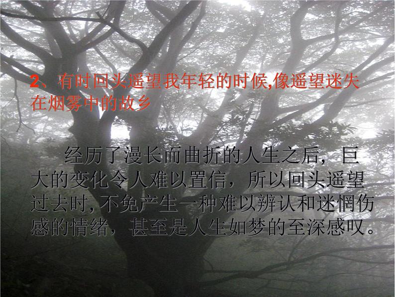语文版高中 语文必修一2-8*《我遥望》新课讲知课件3第8页