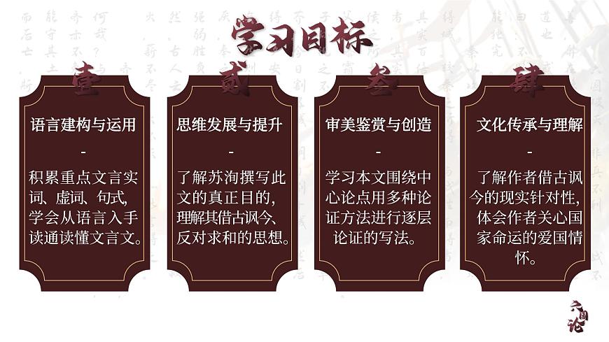 部編版2024高中語文必修下冊16《六國論》 課件第2頁