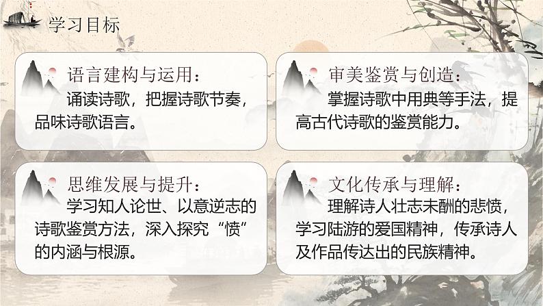 部编版2024高中语文选择性必修中册《书愤》 课件第2页
