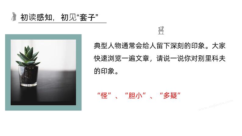 第13课 装在套子里的人-2024-2025学年高中语文下册教学课件(部编版必修下册)第7页