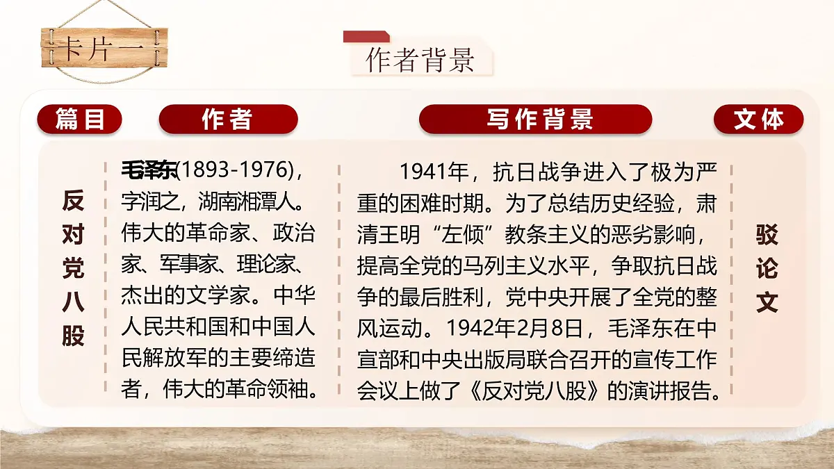 部编版2025高中语文必修上册有的放矢,实事求是《反对党八股》《拿来主义》群文阅读 课件第7页