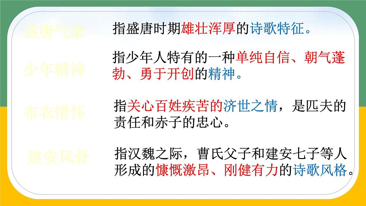 9《 说“木叶”》 课件统编版高一语文必修下册第8页