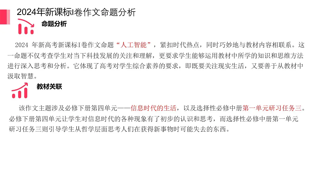 第一单元“中华文明之光”作文主题梳理与导写 课件 2024-2025学年统编版高一语文必修下册第5页