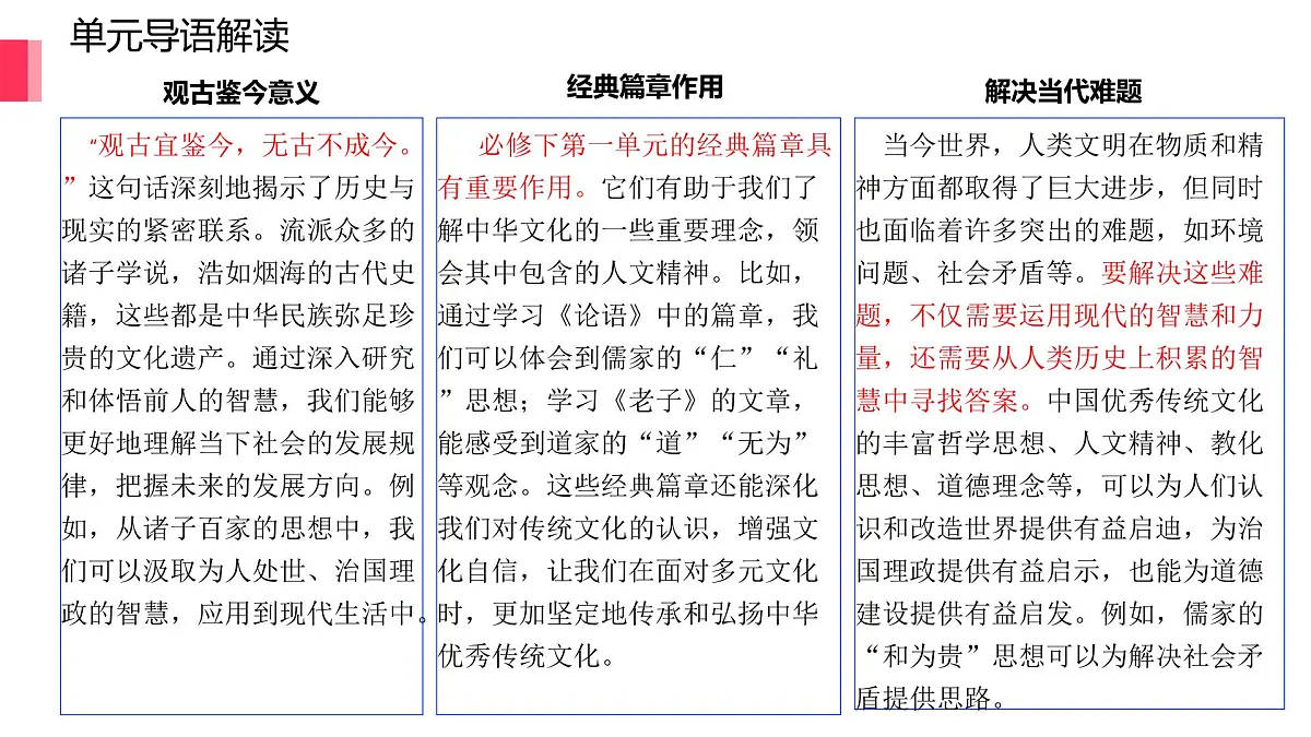 第一单元“中华文明之光”作文主题梳理与导写 课件 2024-2025学年统编版高一语文必修下册第8页