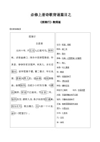 2025年高考語文必修上冊詩歌背誦篇目之《琵琶行》實(shí)詞句式默寫--2025年高考語文一輪復(fù)習(xí)古詩文篇目讀寫專練（全國通用）