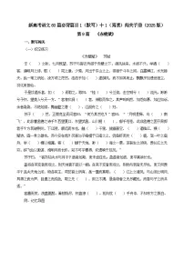 第09篇 《赤壁赋》-2025年新高考语文60篇古诗文必背篇目默写+阅读闯关手册试题