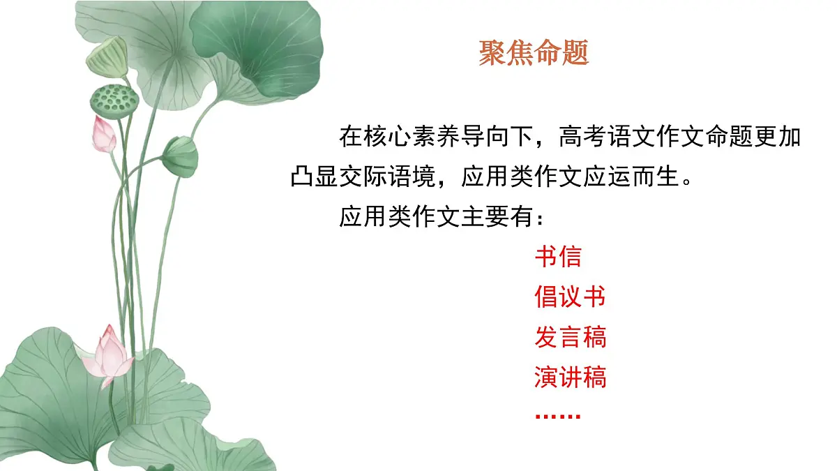 专题01:“高考演讲稿发言稿”单元写作指导课件-【同步作文课】2024-2025学年高一语文单元写作深度指导(统编版必修下册)第2页