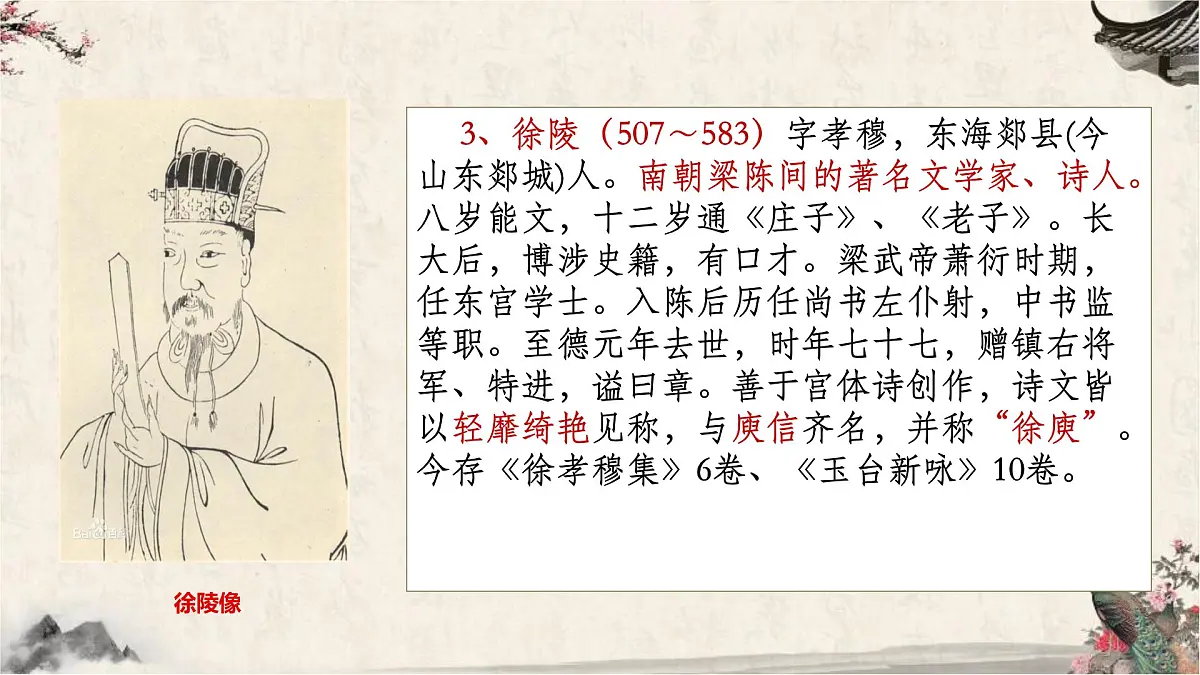 统编版高中语文选择性必修下册《孔雀东南飞并序》课件第6页