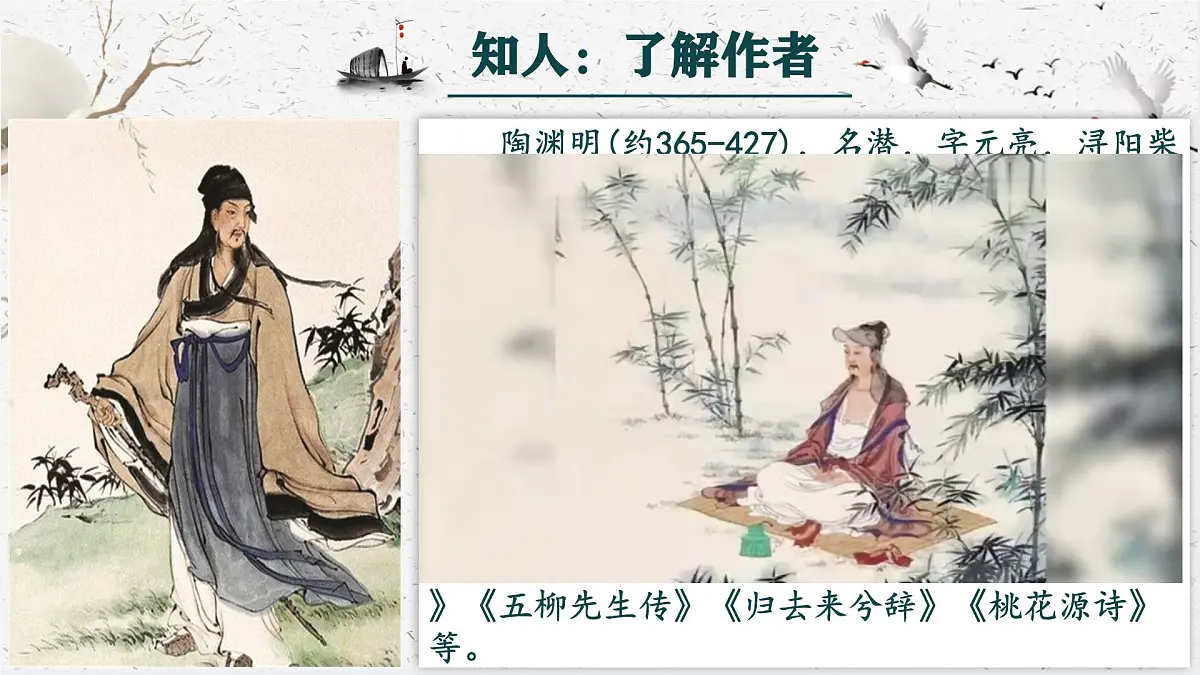 统编版高中语文选择性必修下册《归去来兮辞并序》课件第4页