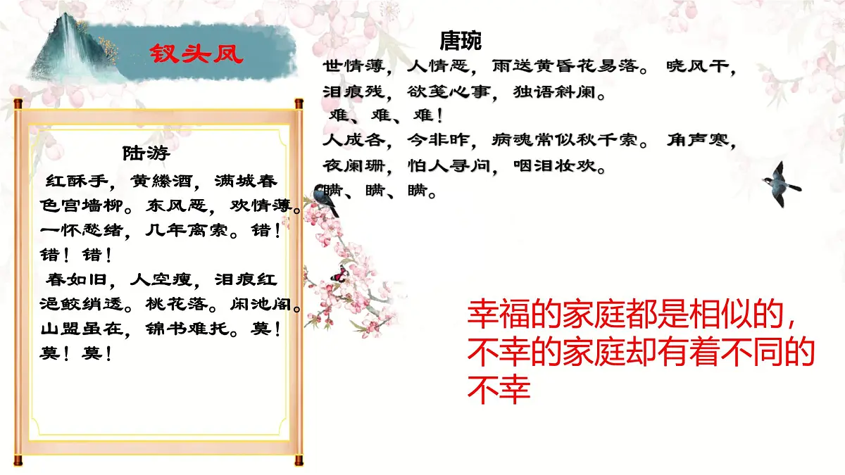 统编版高中语文选择性必修下册课件《孔雀东南飞并序》第2页
