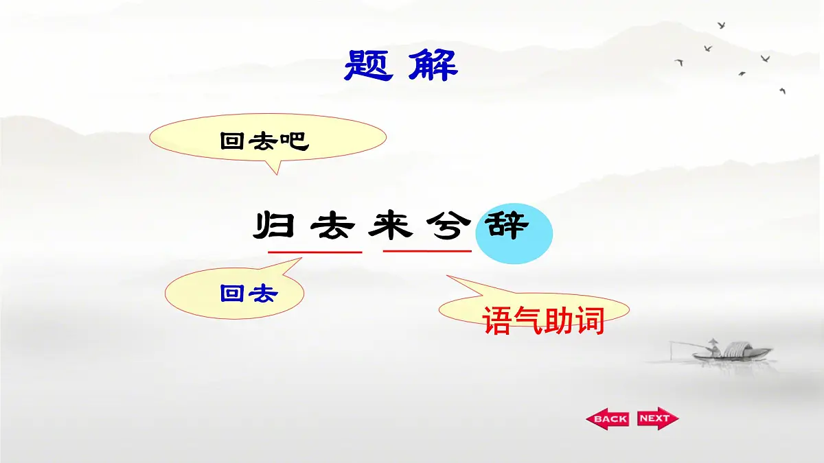 统编版高中语文选择性必修下册《归去来兮辞并序》教学课件第4页