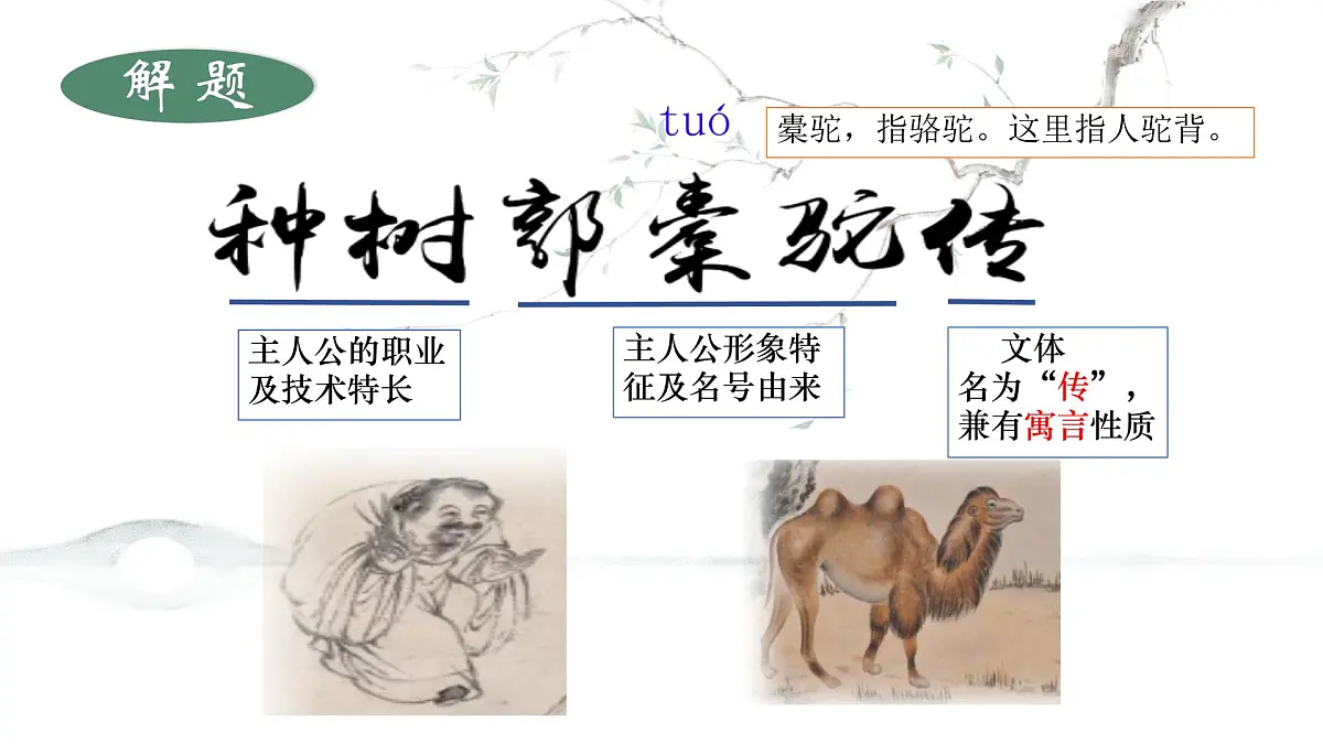 统编版高中语文选择性必修下册《种树郭橐驼传》教学课件第8页
