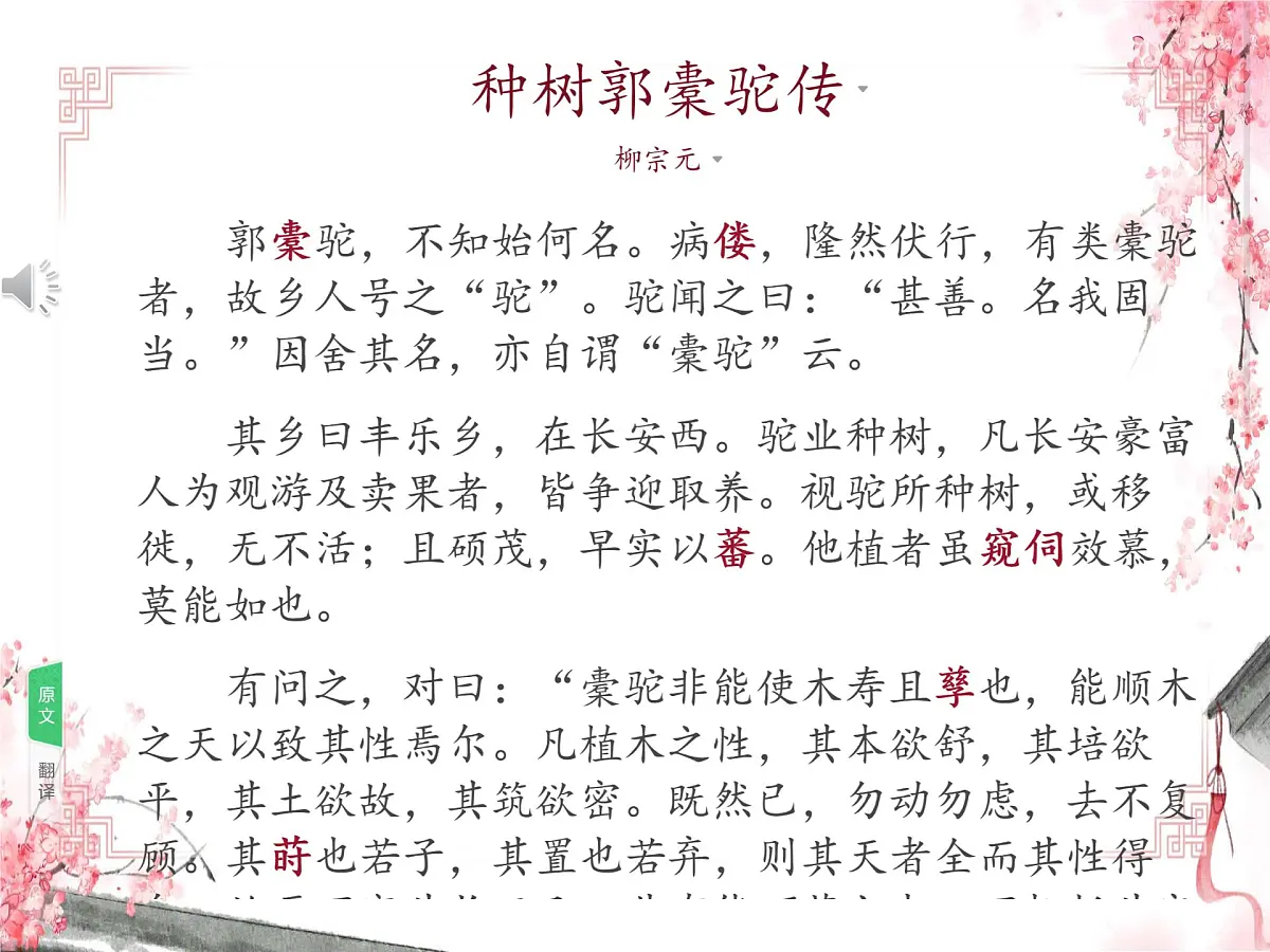 统编版高中语文选择性必修下册教学课件《种树郭橐驼传》第8页