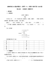 第46篇 《念奴娇·赤壁怀古》-2025年新高考语文60篇古诗文必背篇目默写 阅读闯关 试题(含答案解析)