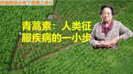 《青蒿素：人類征服疾病的一小步》課件 部編版高中語(yǔ)文高中必修下冊(cè)