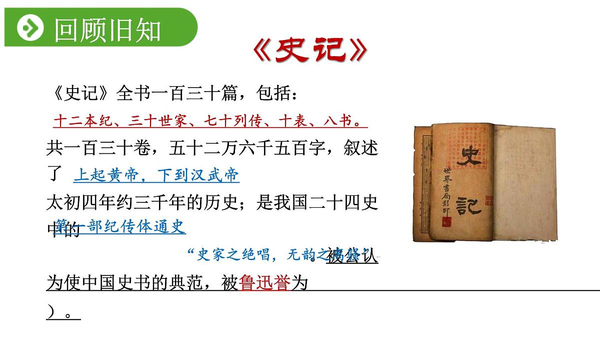 高中语文统编版选择性必修中册9《屈原列传》课件第5页