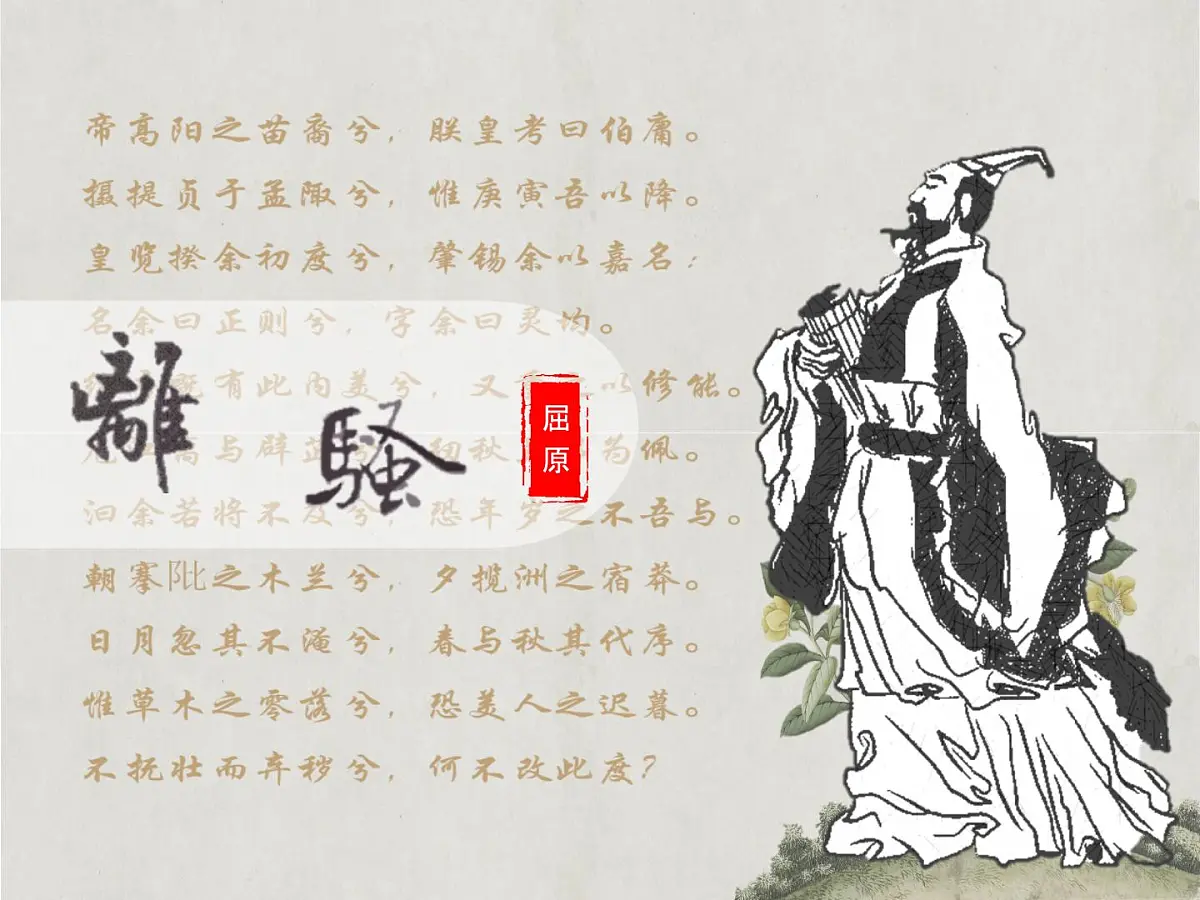 高中语文统编版选择性必修下册第1-2课《离骚(节选)》课件第2页