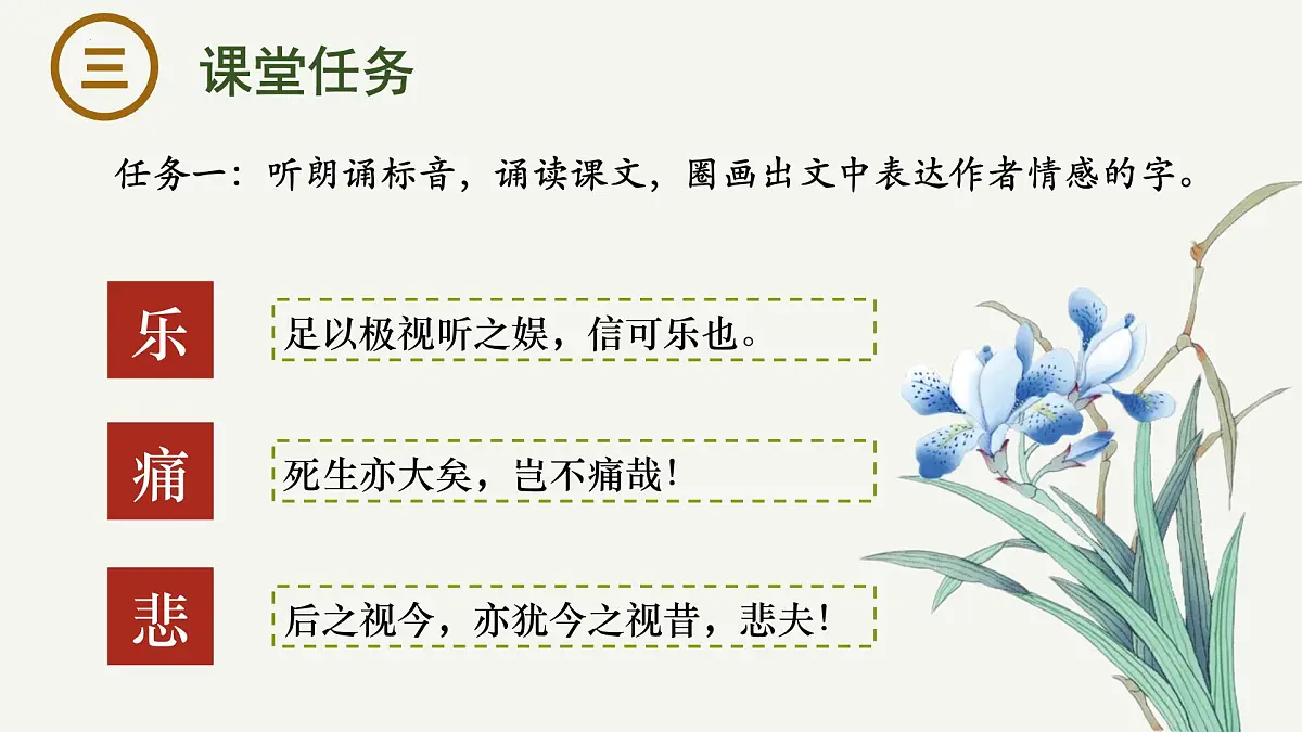 高中语文统编版选择性必修下册10-1《兰亭集序》大单元同步课件第6页