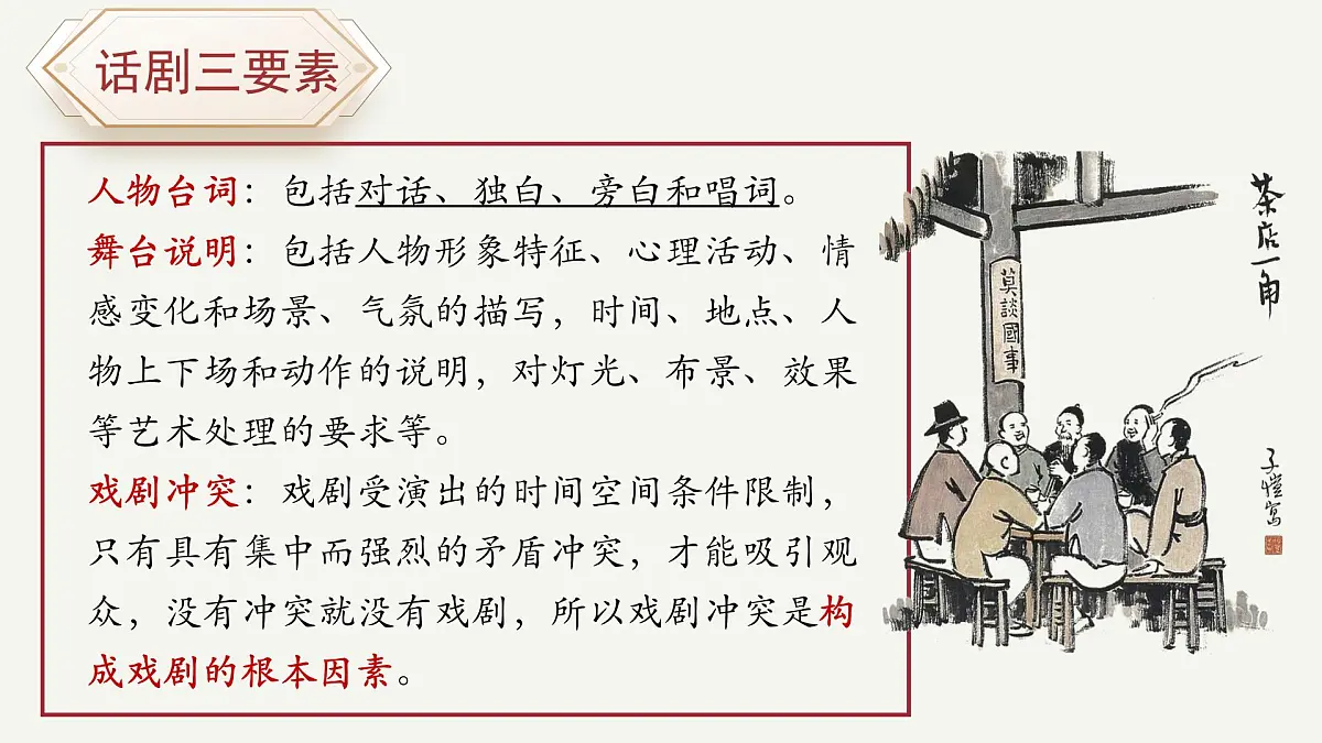 高中语文统编版选择性必修下册8《茶馆》大单元同步课件第5页