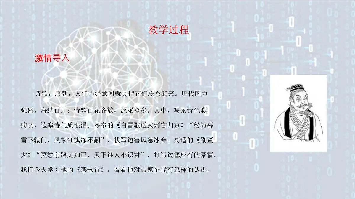 高中语文统编版选择性必修中册古诗词诵读《燕歌行》课件第3页